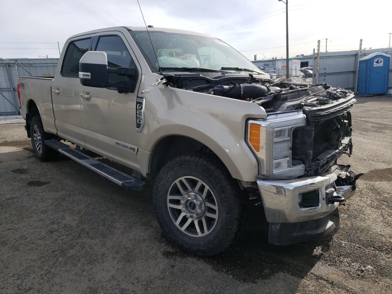 FORD F250 SUPER 2018 with VIN 1FT7W2BT9JEB61130 - Photo from auction