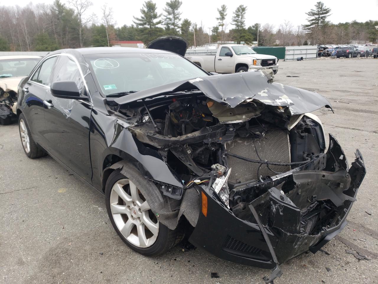 CADILLAC ATS 2013 with VIN 1G6AG5RX7D0169857 - Photo from auction