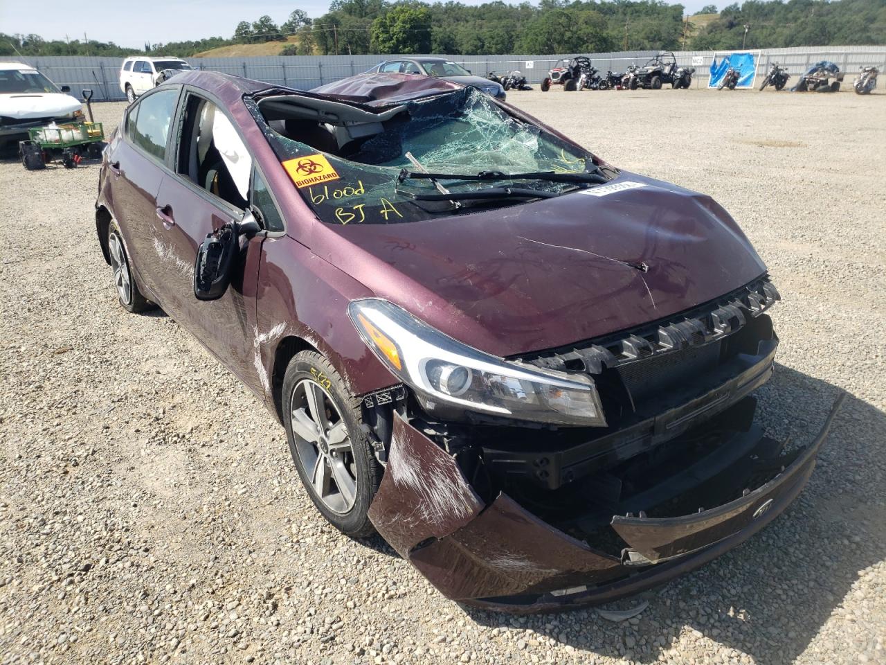 Photo 1 from auction – 2018 KIA FORTE LX with VIN 3KPFL4A78JE243035