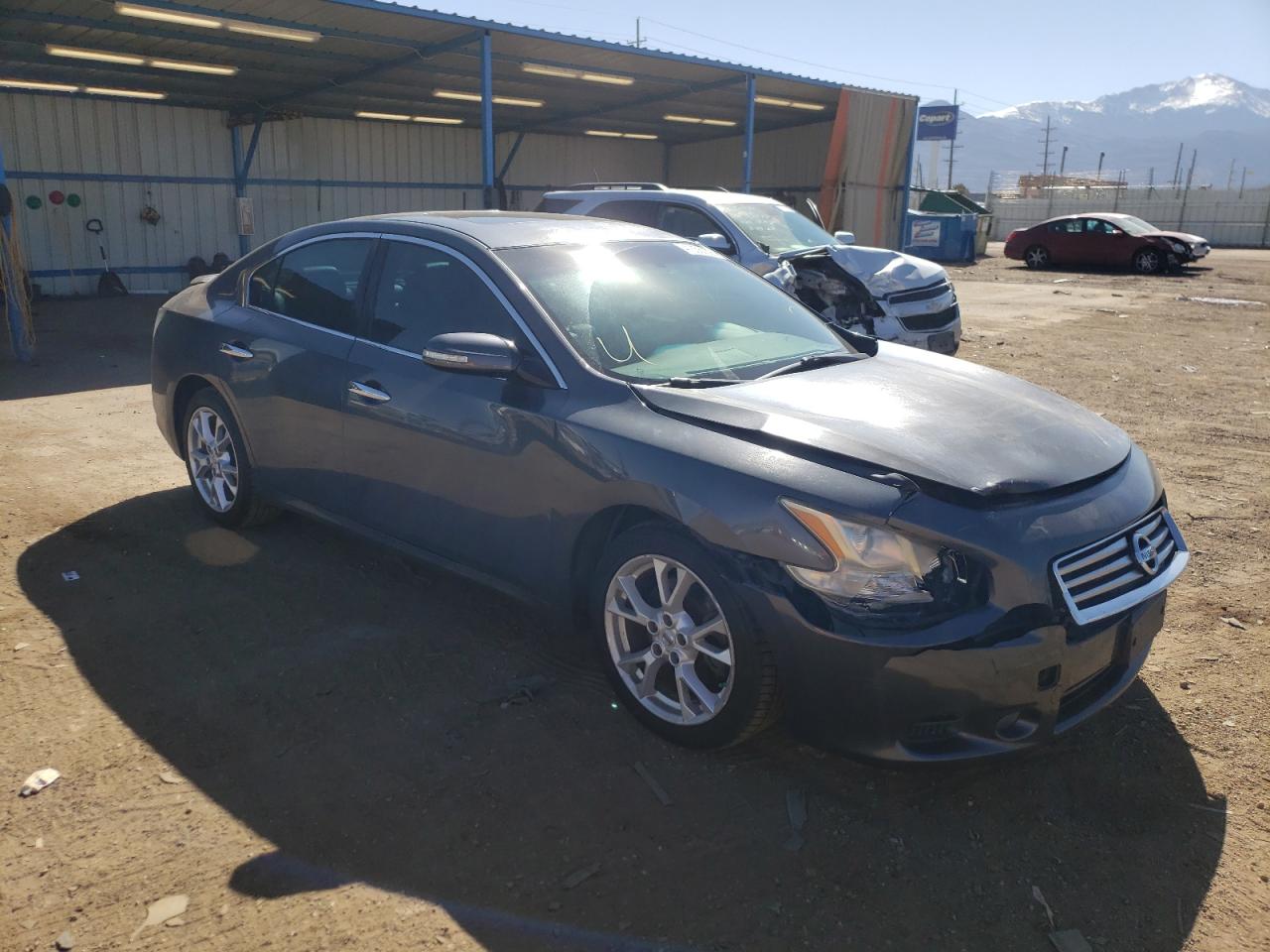 NISSAN MAXIMA S 2012 with VIN 1N4AA5AP2CC810989 - Photo from auction