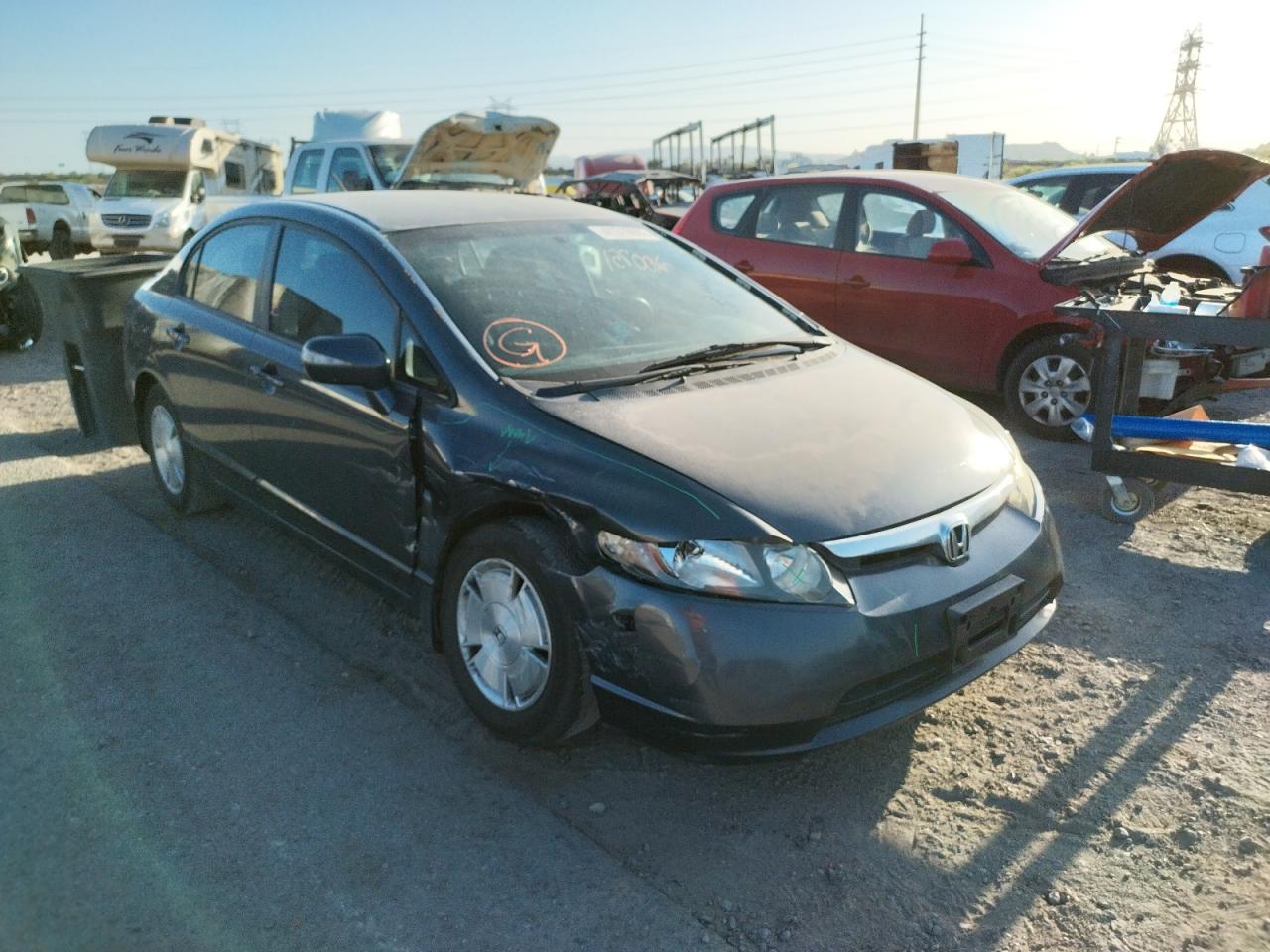 Photo 1 from auction – 2008 HONDA CIVIC HYBR with VIN JHMFA36238S019822