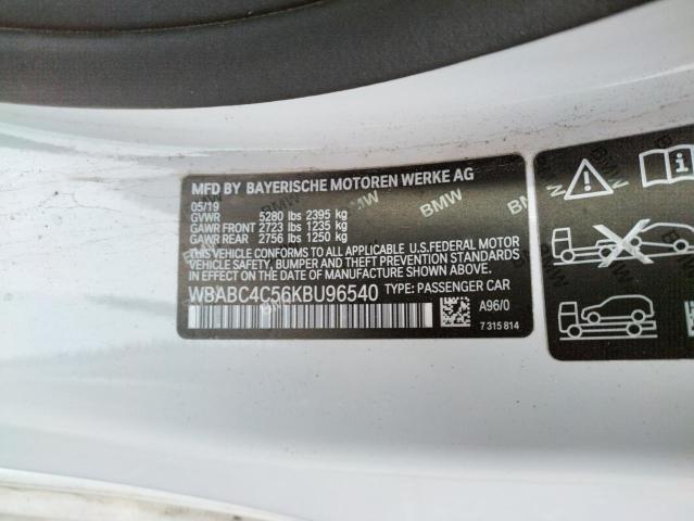 Photo 10 from auction – 2019 BMW M850XI with VIN WBABC4C56KBU96540
