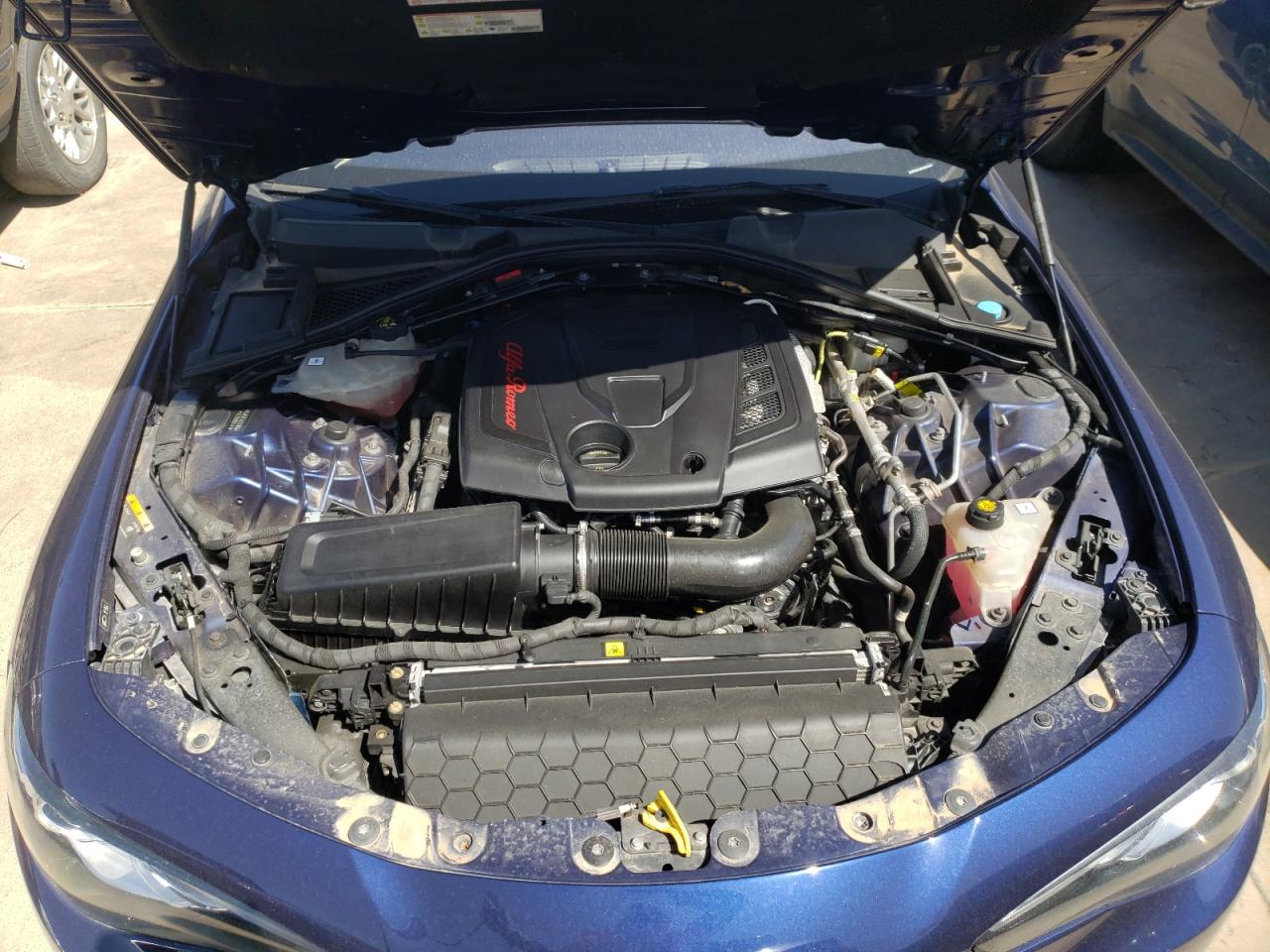 Photo 7 from auction – 2018 ALFA ROMEO GIULIA TI with VIN ZARFAECN8J7595741