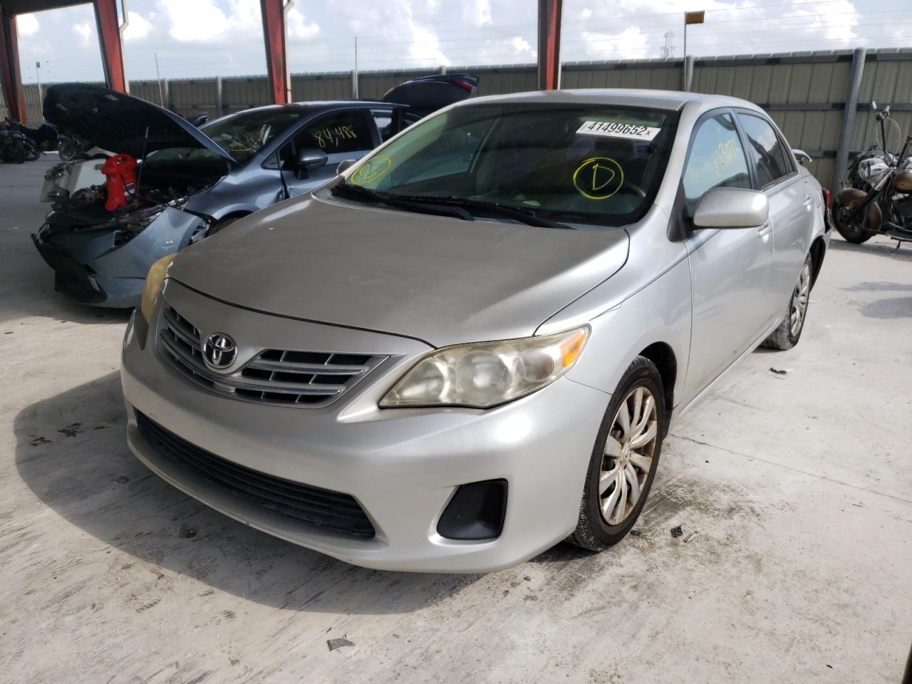 Photo 2 from auction – 2013 TOYOTA COROLLA BA with VIN 2T1BU4EE5DC041499