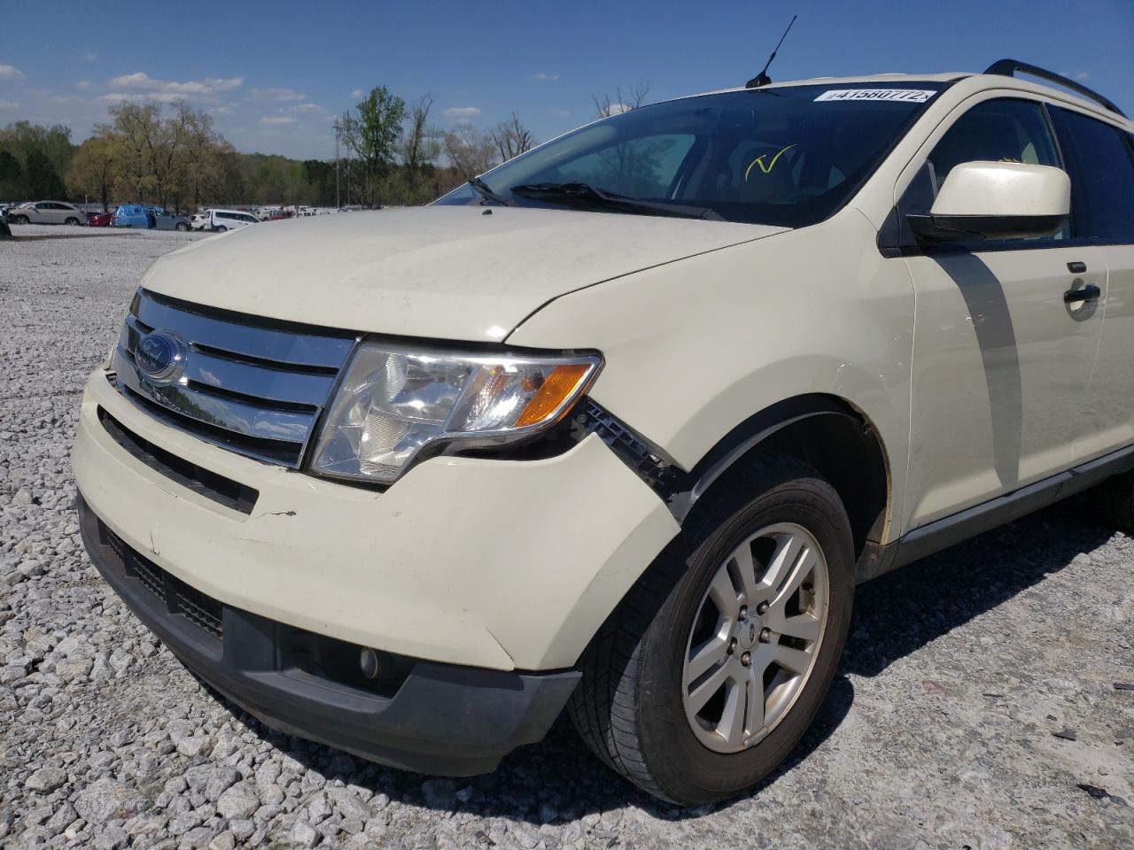 Photo 9 from auction – 2008 FORD EDGE SEL with VIN 2FMDK38C88BA19817