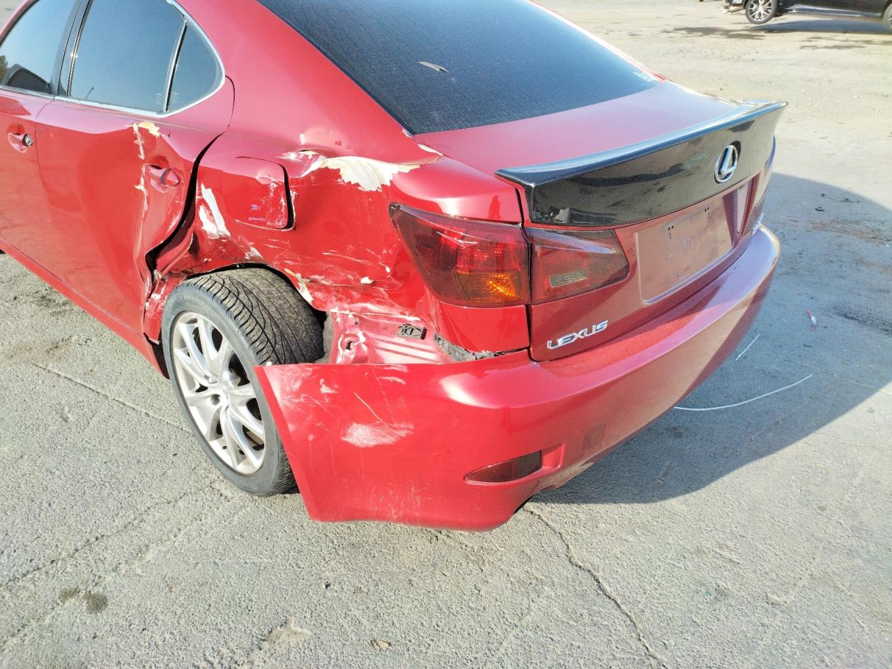 Photo 9 from auction – 2006 LEXUS IS 350 with VIN JTHBE262X65005103