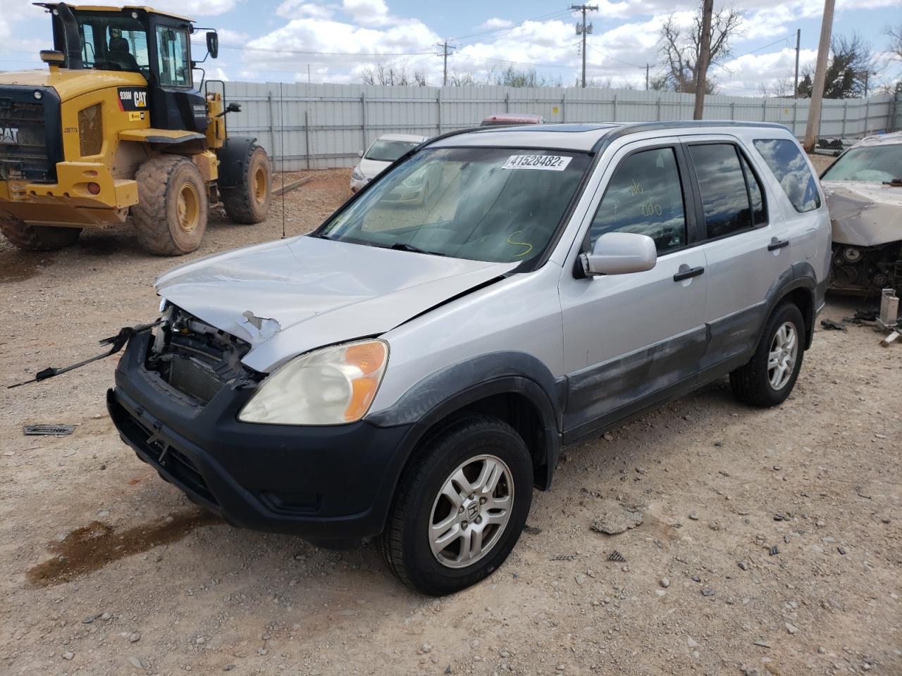 Photo 2 from auction – 2002 HONDA CR-V EX with VIN JHLRD78812C044804