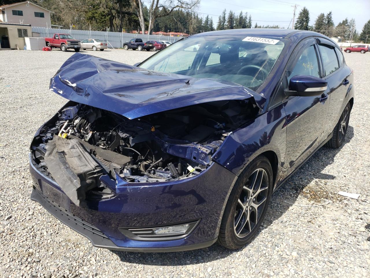 Photo 2 from auction – 2017 FORD FOCUS SEL with VIN 1FADP3M23HL215043