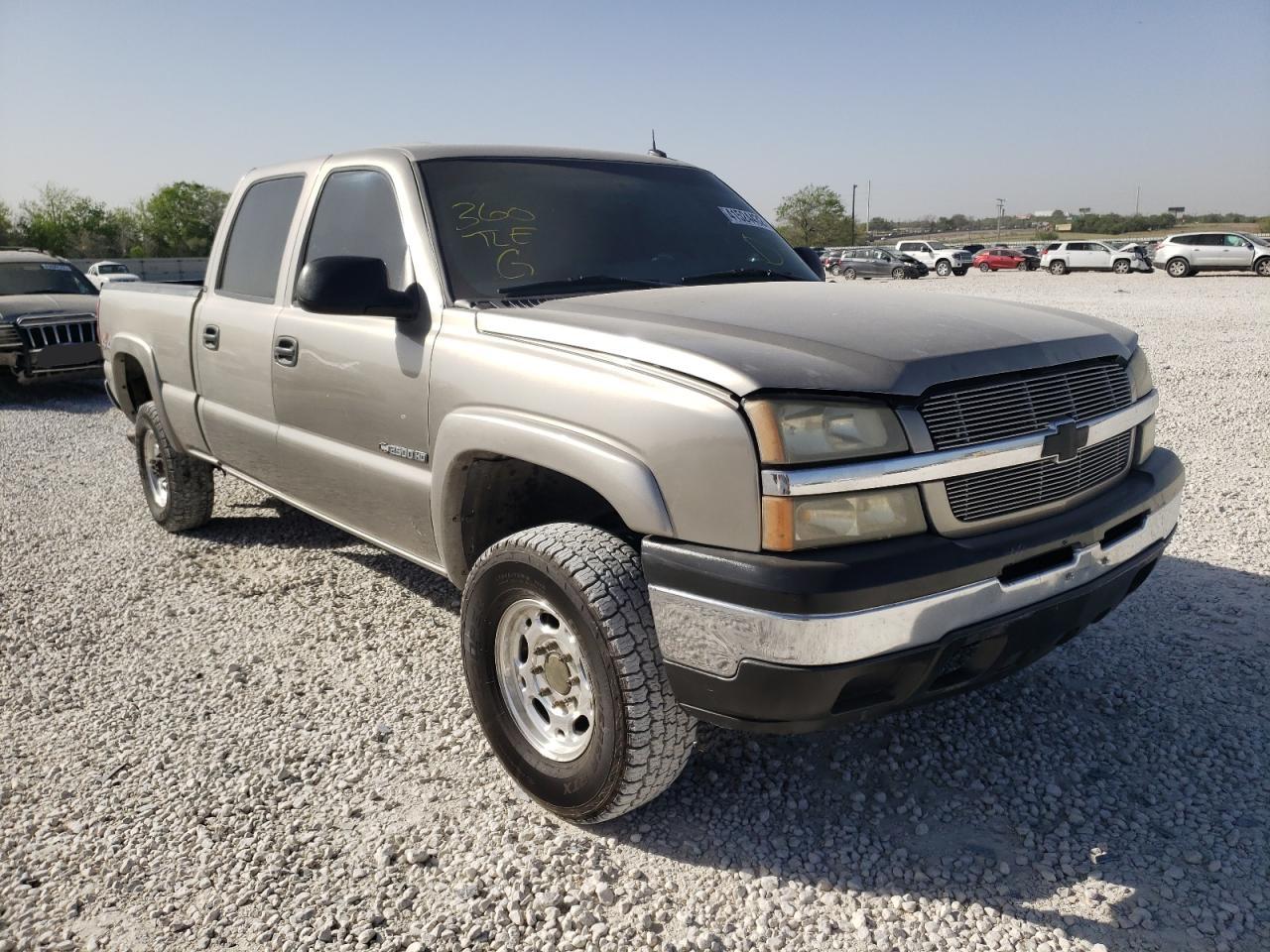 GMC SIERRA K25 2003 with VIN 1GTHK23U03F201017 - Photo from auction