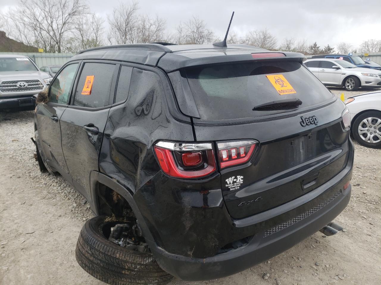 Photo 3 from auction – 2020 JEEP COMPASS LA with VIN 3C4NJDBB3LT258271