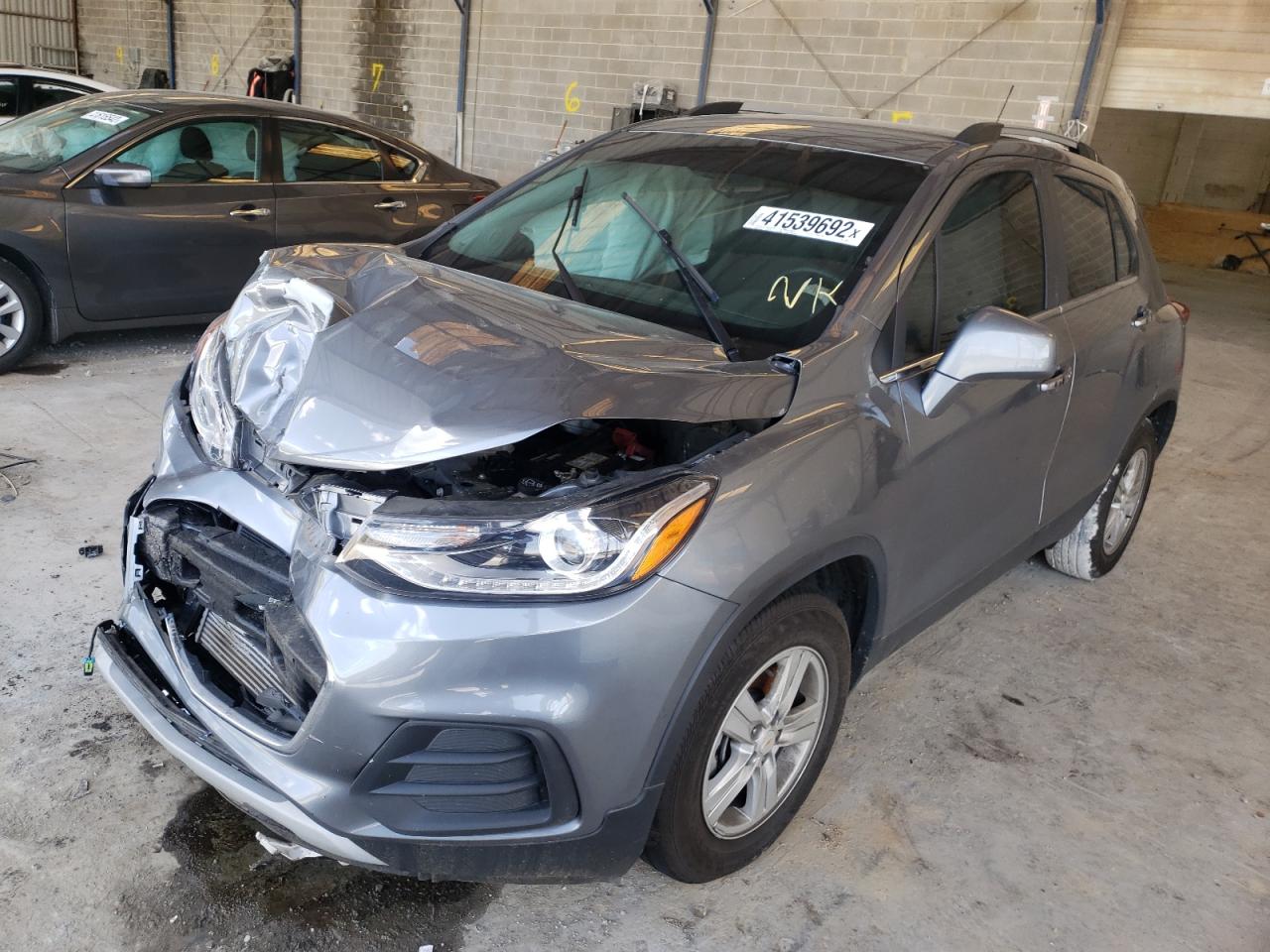 Photo 2 from auction – 2019 CHEVROLET TRAX 1LT with VIN KL7CJLSB2KB939973