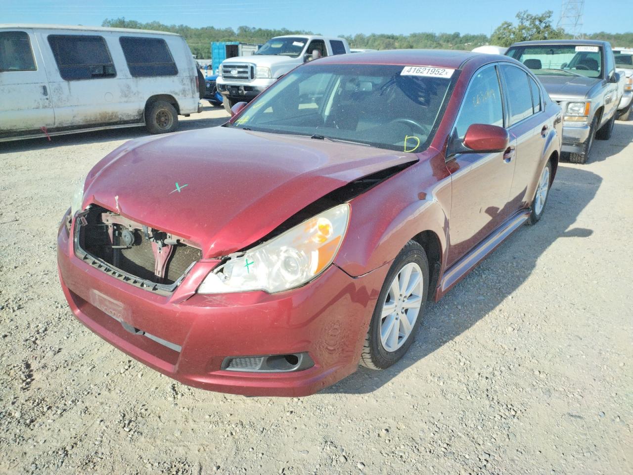 Photo 2 from auction – 2010 SUBARU LEGACY 2.5 with VIN 4S3BMBG69A3229456