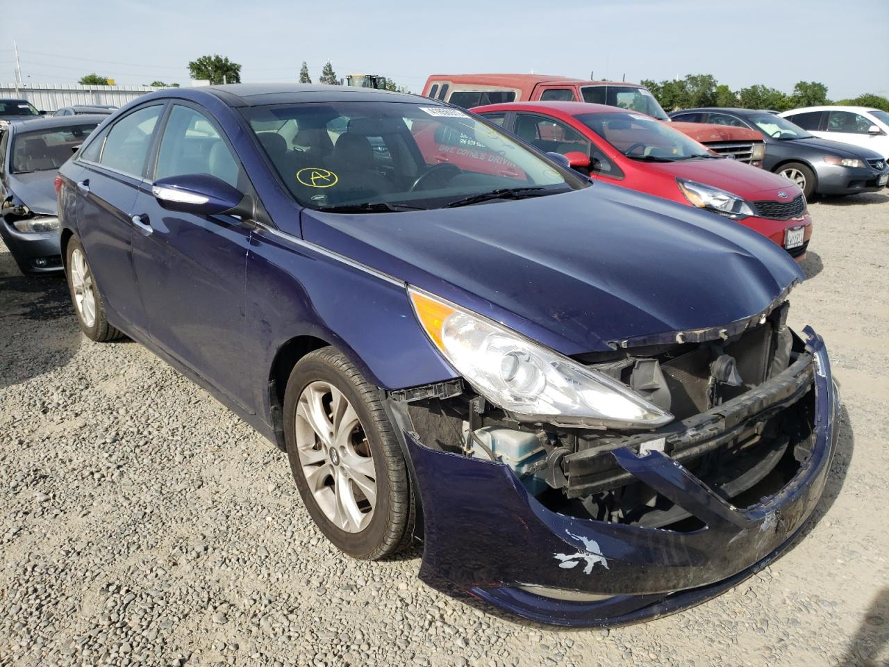 HYUNDAI SONATA SE 2012 with VIN 5NPEC4AC7CH430872 - Photo from auction