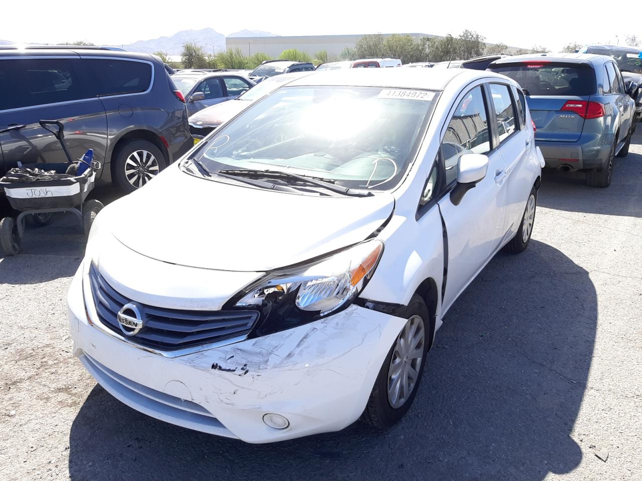 Photo 2 from auction – 2015 NISSAN VERSA NOTE with VIN 3N1CE2CP4FL431314