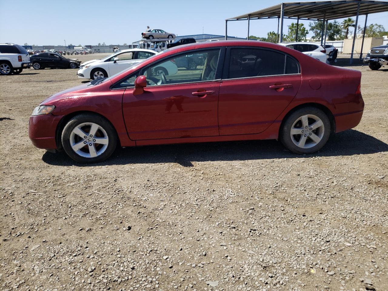 Photo 9 from auction – 2007 HONDA CIVIC EX with VIN 1HGFA16897L016119