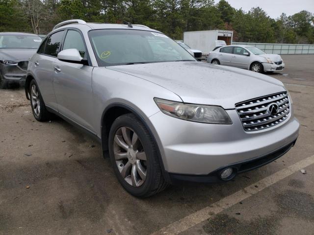 INFINITI FX35 2005 with VIN JNRAS08U45X107895 - Photo from auction