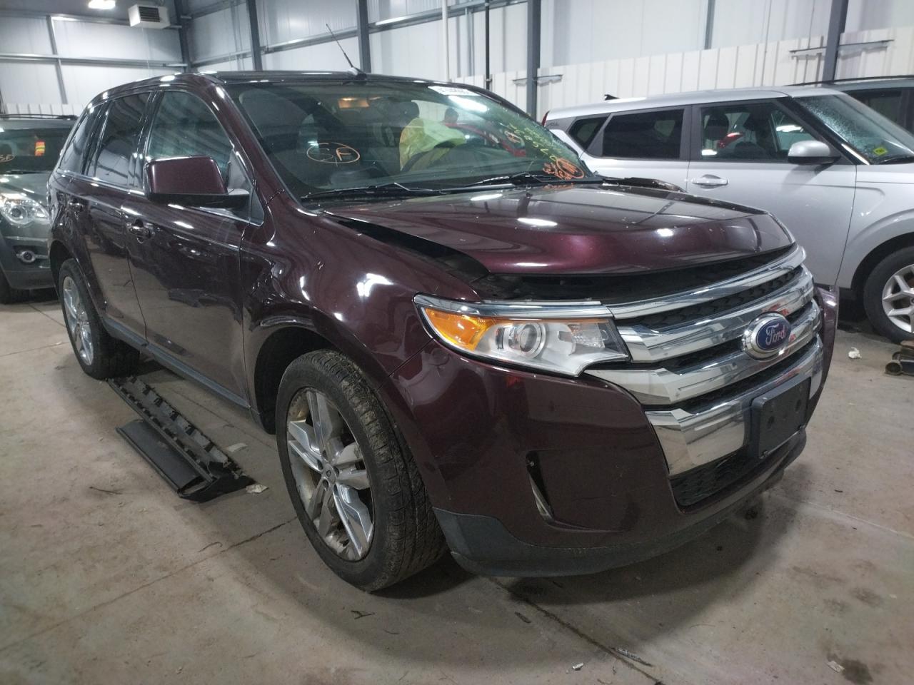 FORD EDGE LIMIT 2011 with VIN 2FMDK4KCXBBA84741 - Photo from auction