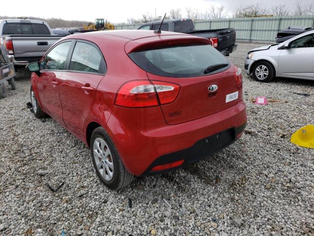 Foto 3 de la subasta – 2012 KIA RIO LX con VIN KNADM5A39C6015221