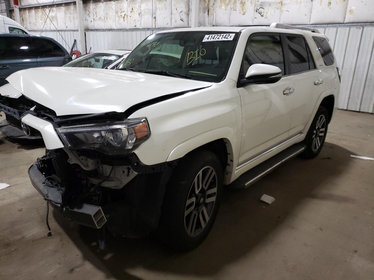 Photo 2 from auction – 2016 TOYOTA 4RUNNER SR with VIN JTEBU5JR6G5317281