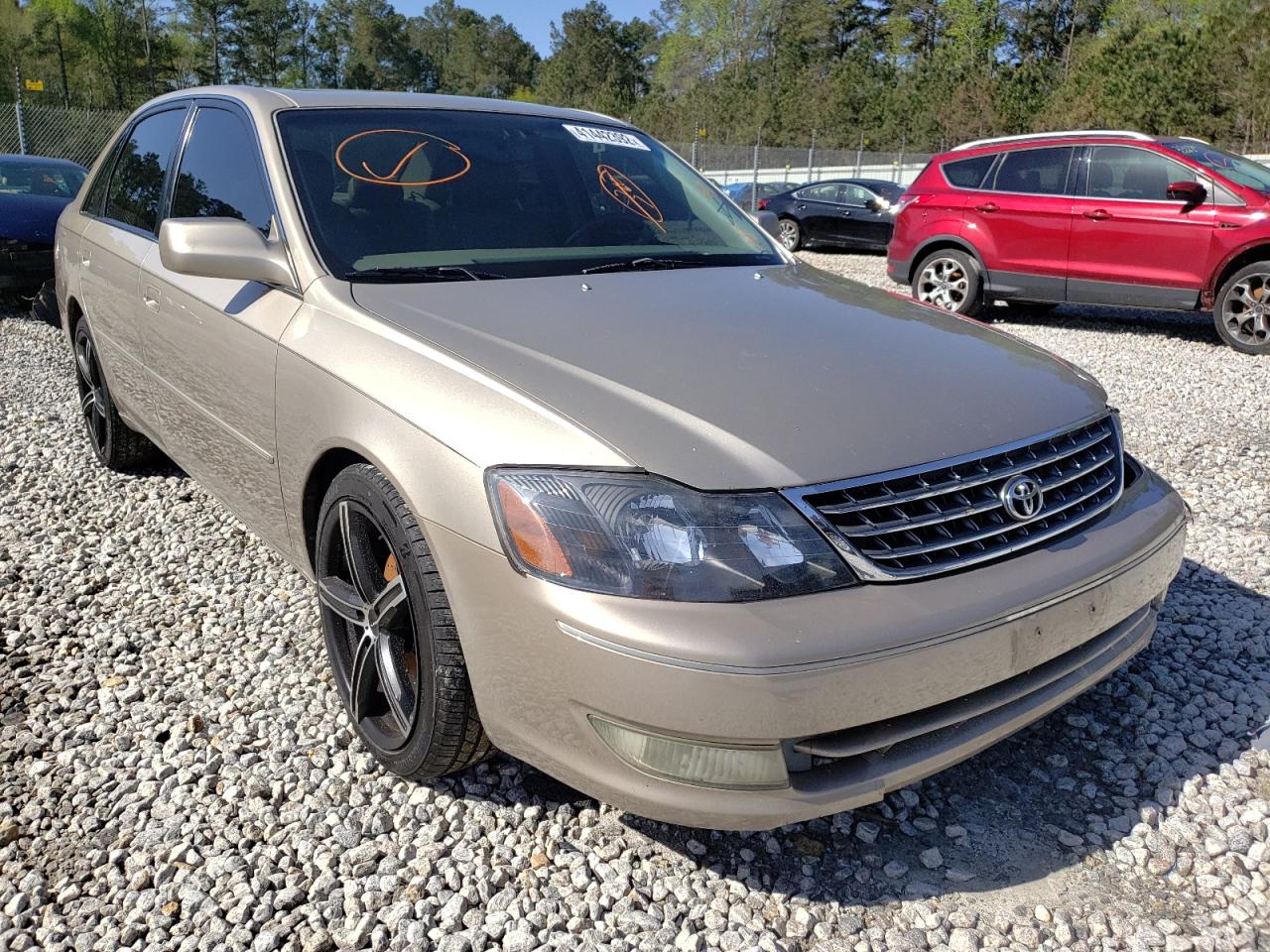 TOYOTA AVALON XL 2003 with VIN 4T1BF28B73U335421 - Photo from auction