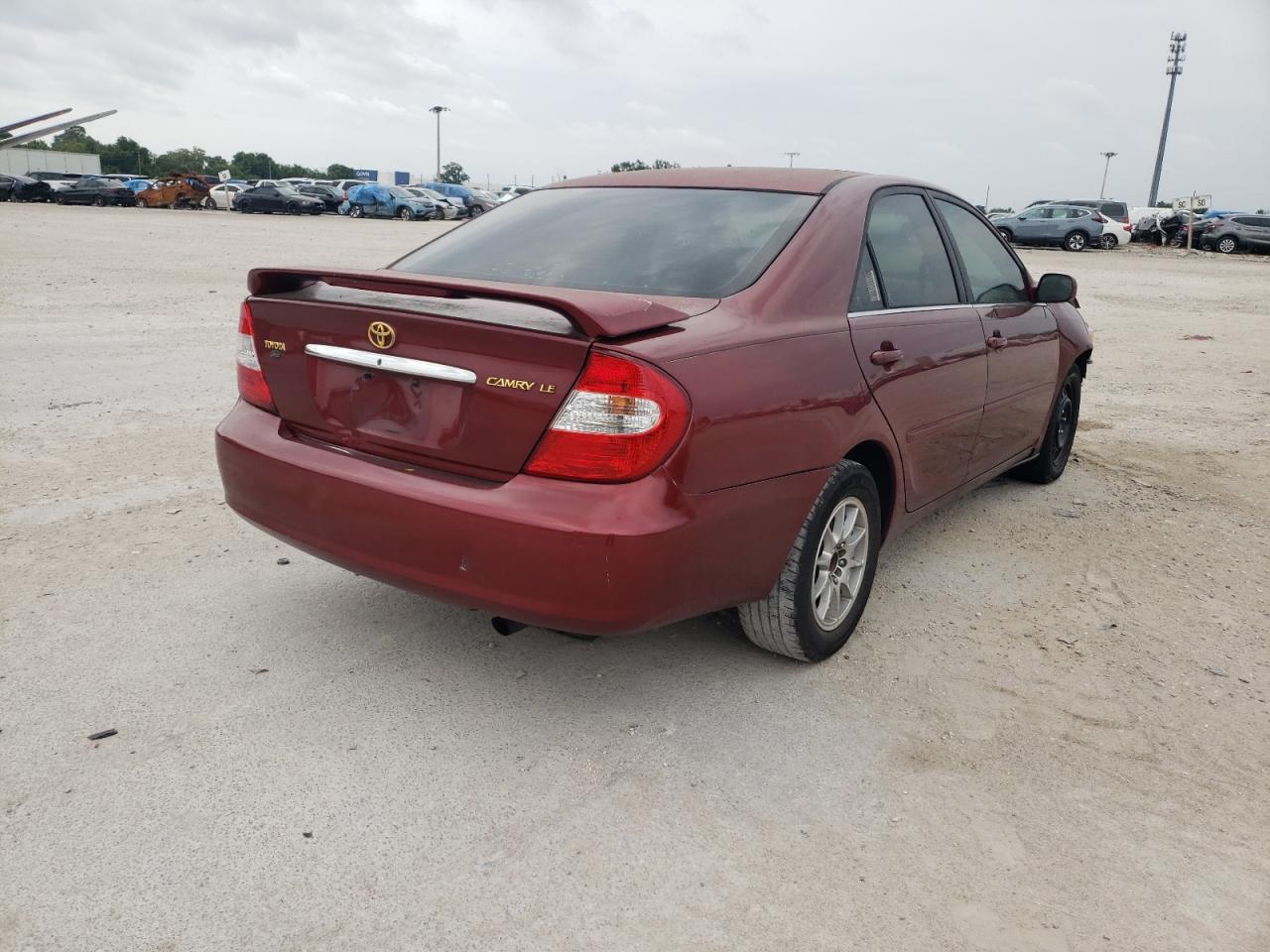 Photo 4 from auction – 2004 TOYOTA CAMRY LE with VIN 4T1BE32K44U288786