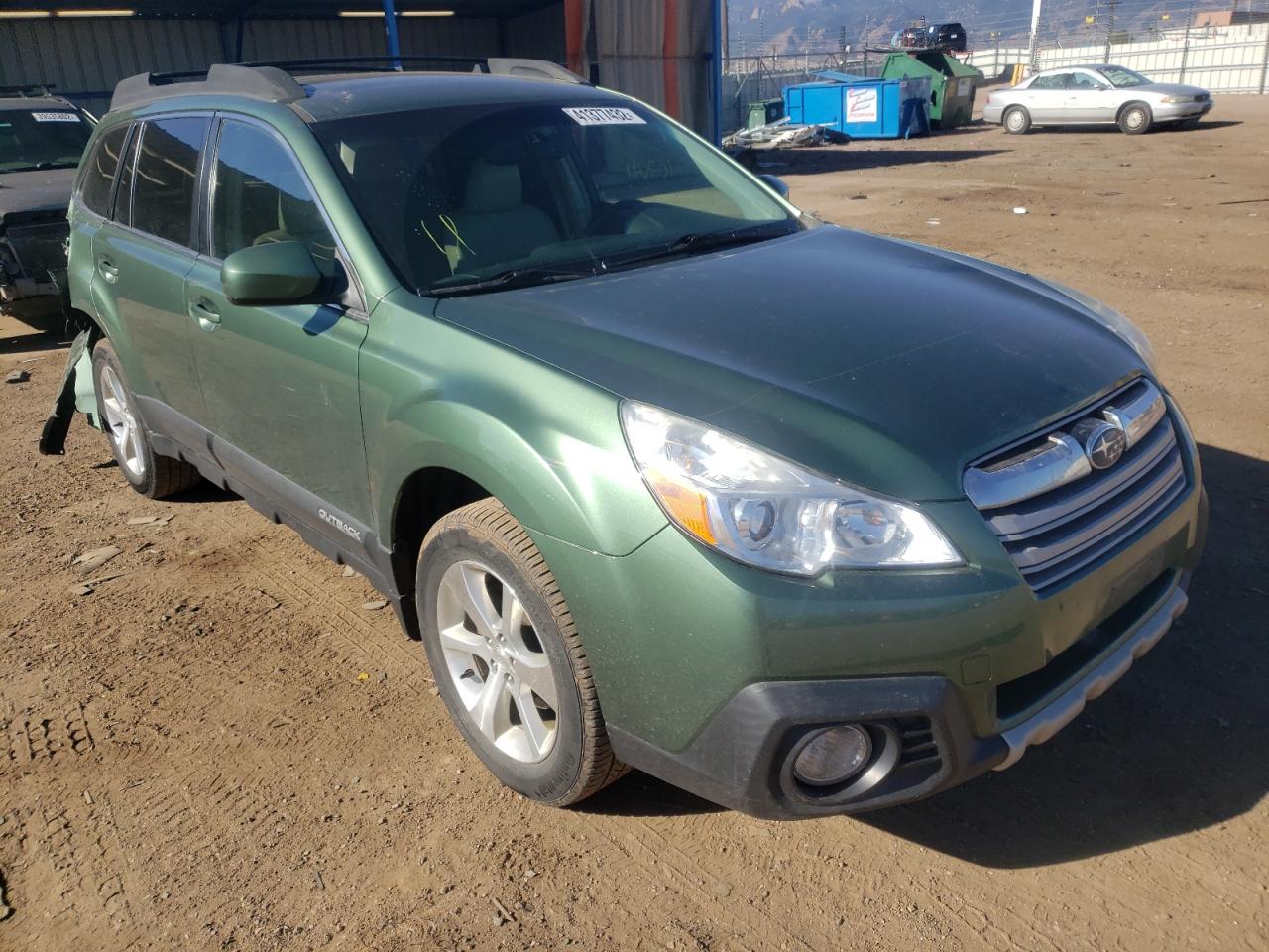 SUBARU OUTBACK 2. 2013 with VIN 4S4BRBKC9D3321102 - Photo from auction