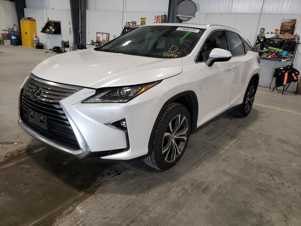 Photo 2 from auction – 2017 LEXUS RX 350 BAS with VIN 2T2BZMCA6HC090696