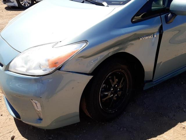 Foto 9 de la subasta – 2012 TOYOTA PRIUS con VIN JTDKN3DU4C5428864