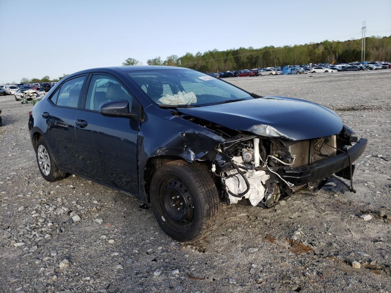TOYOTA COROLLA L 2019 with VIN 2T1BURHE6KC176495 - Photo from auction