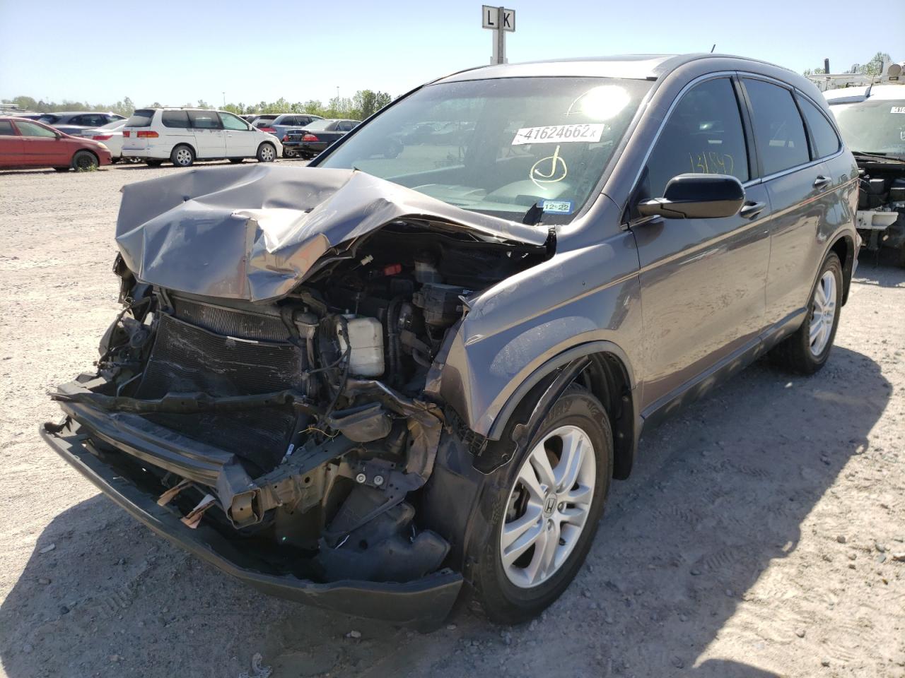 Photo 2 from auction – 2011 HONDA CR-V EX with VIN 5J6RE4H59BL042517