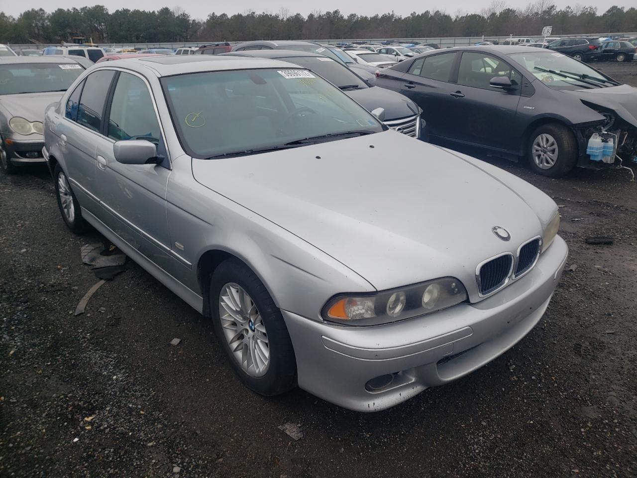 BMW 530 I AUTO 2003 with VIN WBADT63463CK41751 - Photo from auction