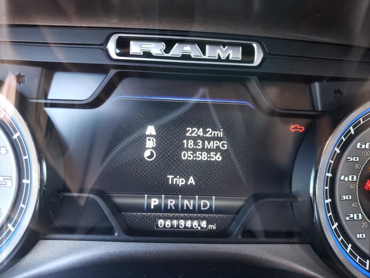 Photo 8 from auction – 2019 RAM 1500 LIMIT with VIN 1C6SRFHT1KN708691