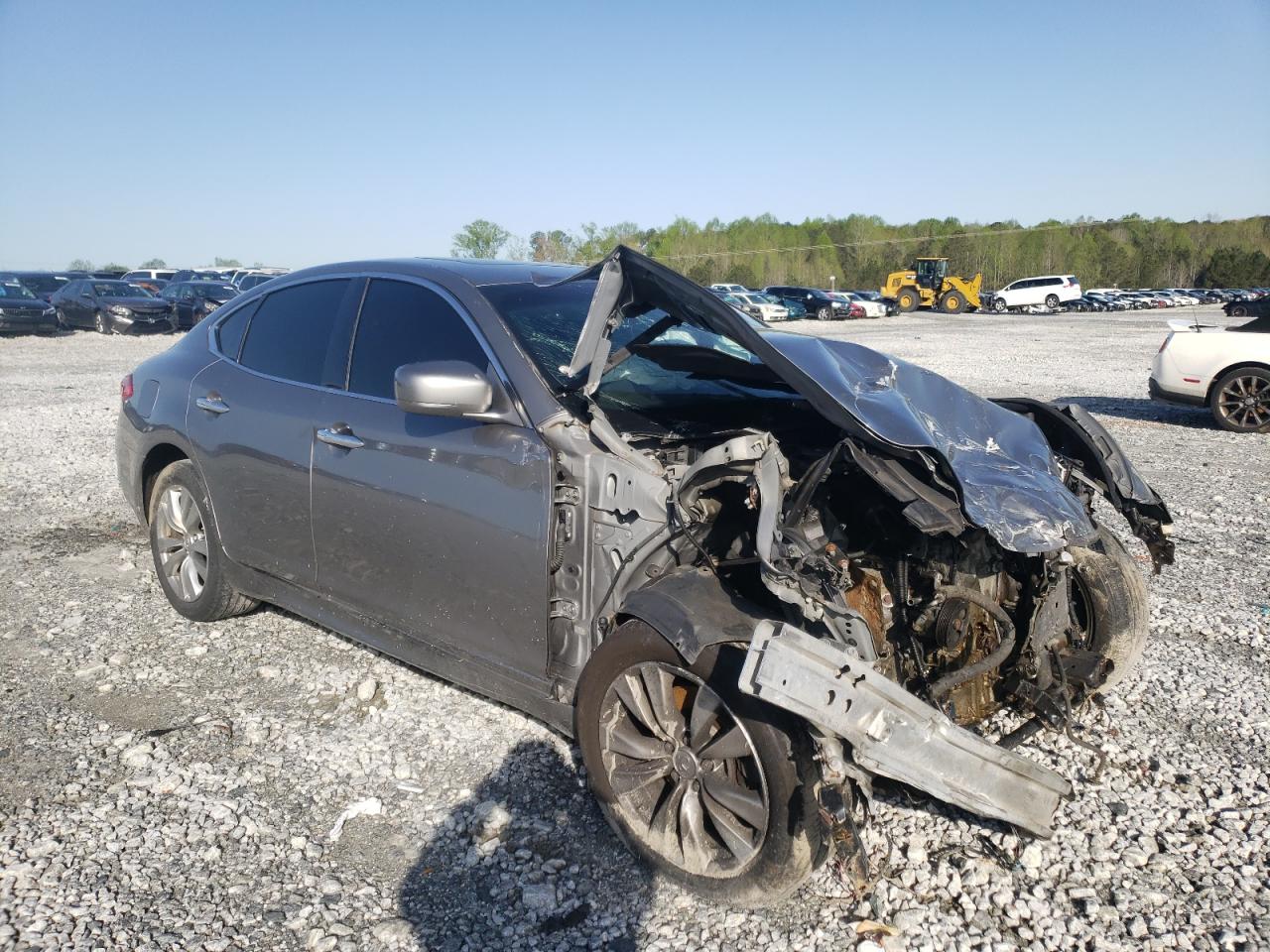 INFINITI M37 X 2012 with VIN JN1BY1AR9CM393131 - Photo from auction