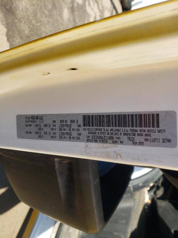 Photo 10 from auction – 2018 RAM PROMASTER with VIN 3C6TRVBGXJE114890