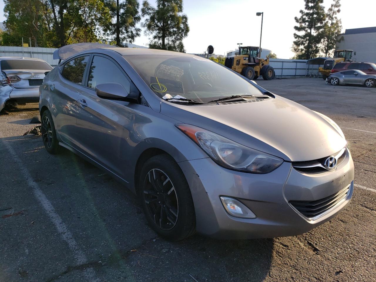 HYUNDAI ELANTRA GL 2012 with VIN KMHDH4AE2CU427331 - Photo from auction