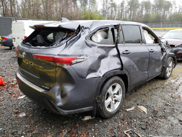 Photo 4 from auction – 2020 TOYOTA HIGHLANDER with VIN 5TDBZRBH4LS038175