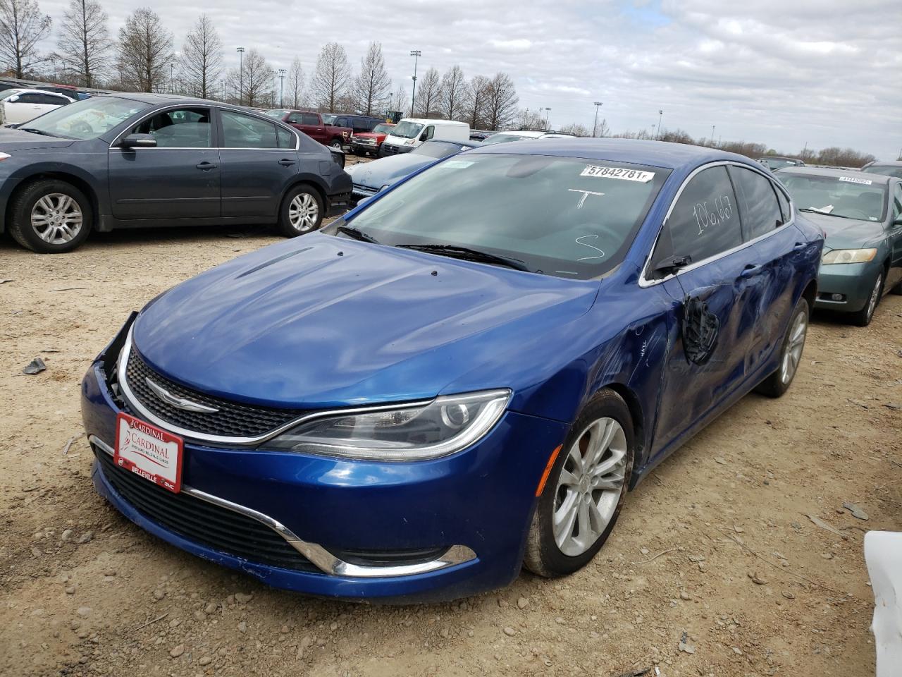 Photo 2 from auction – 2015 CHRYSLER 200 LIMITE with VIN 1C3CCCAB3FN669563