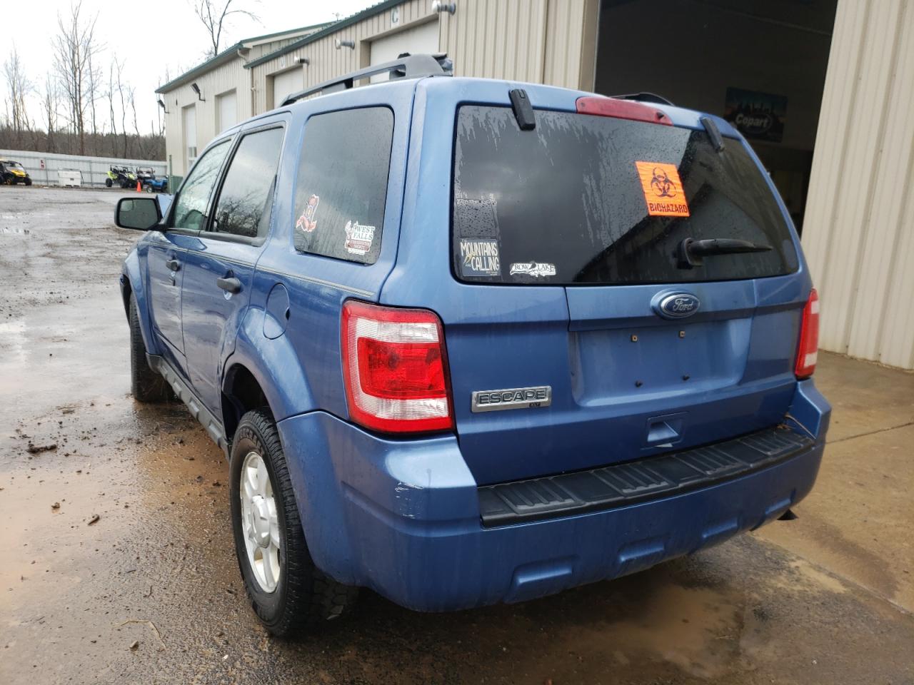 Photo 3 from auction – 2010 FORD ESCAPE XLT with VIN 1FMCU9D74AKC75692