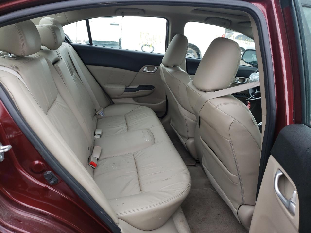 Photo 6 from auction – 2012 HONDA CIVIC EXL with VIN 2HGFB2F93CH532124