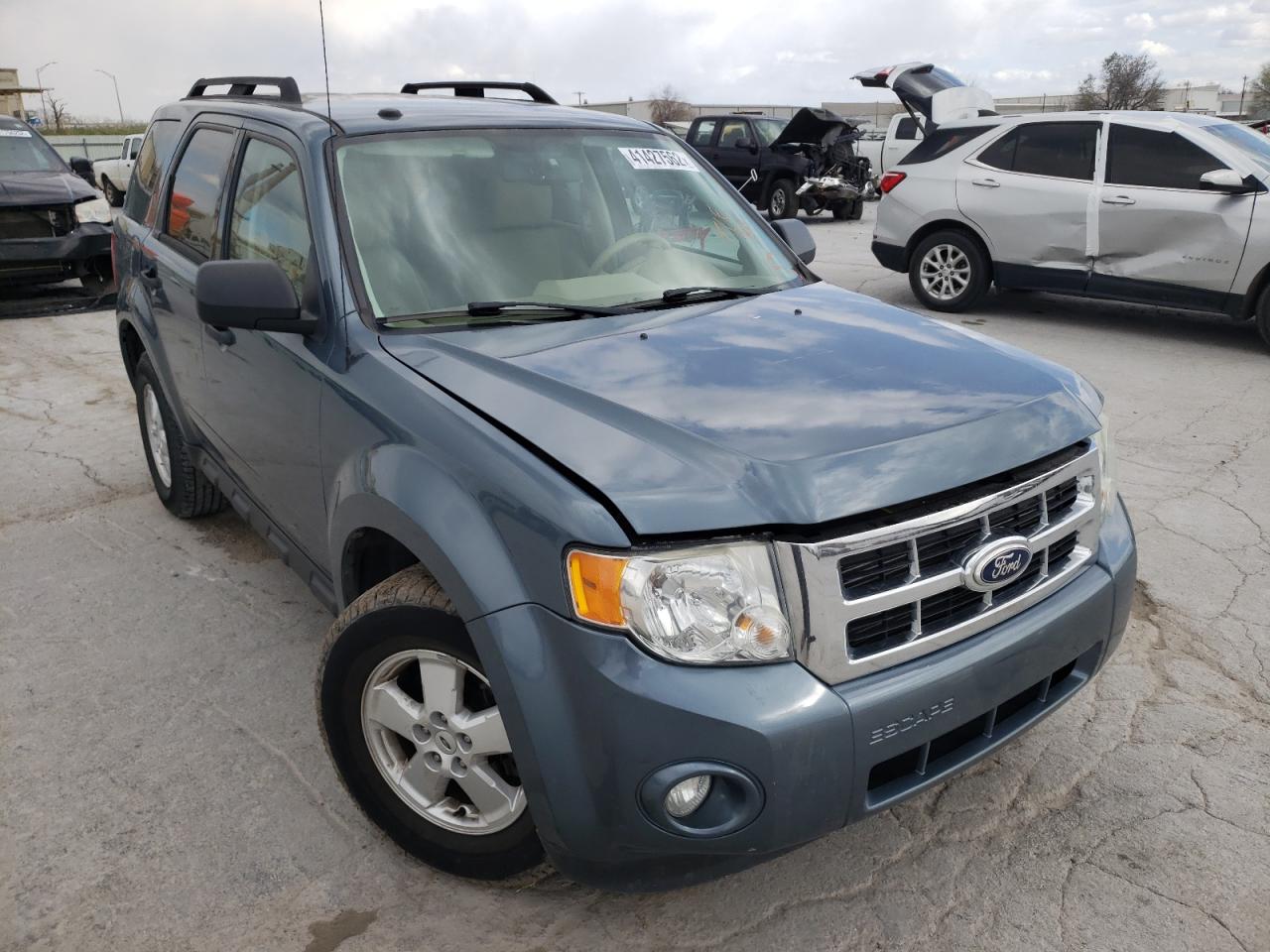 FORD ESCAPE XLT 2010 with VIN 1FMCU0D7XAKC42644 - Photo from auction