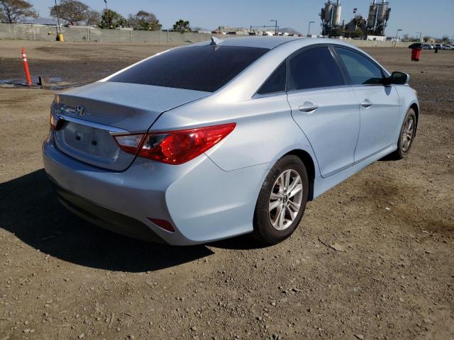 Photo 4 from auction – 2014 HYUNDAI SONATA GLS with VIN 5NPEB4AC1EH863187