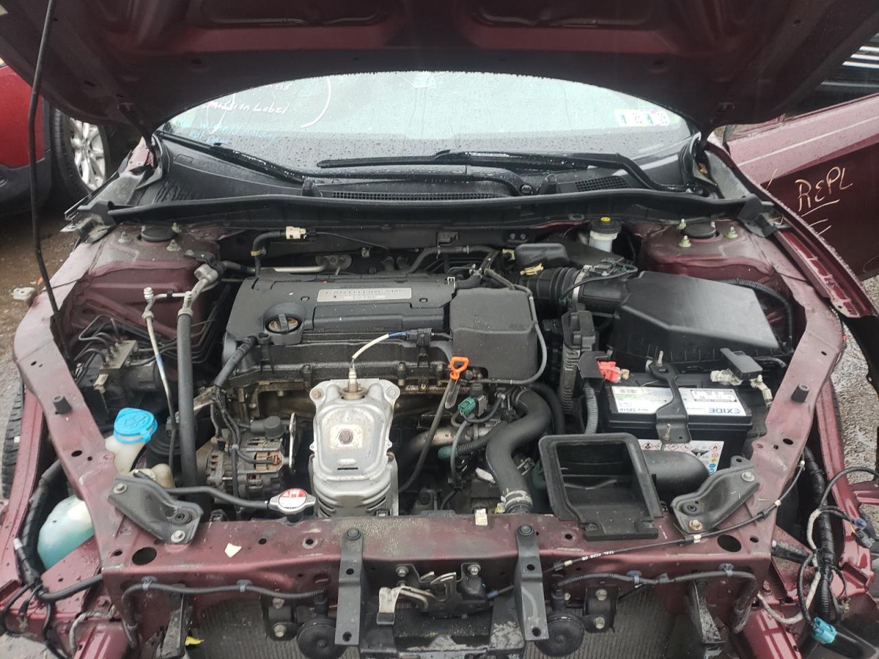 Photo 7 from auction – 2014 HONDA ACCORD LX with VIN 1HGCR2F33EA251243