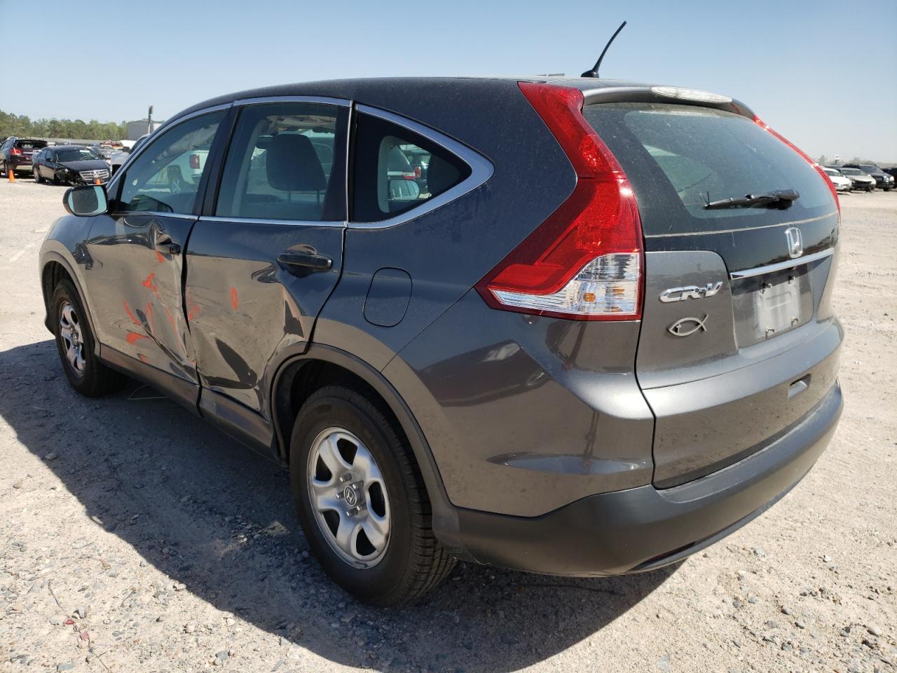 Photo 3 from auction – 2014 HONDA CR-V LX with VIN 3CZRM3H39EG713312