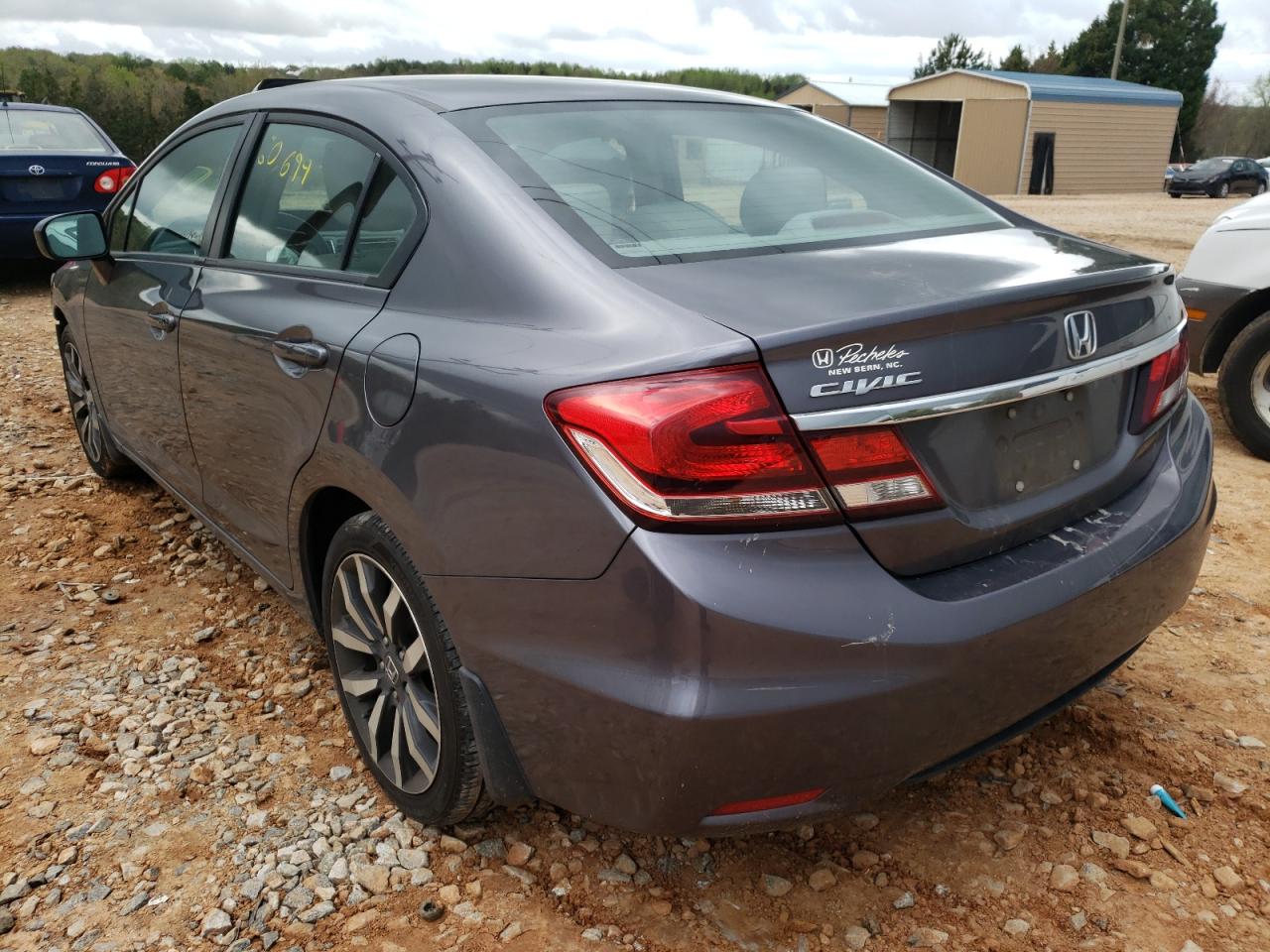 Photo 3 from auction – 2015 HONDA CIVIC EXL with VIN 2HGFB2F94FH517362