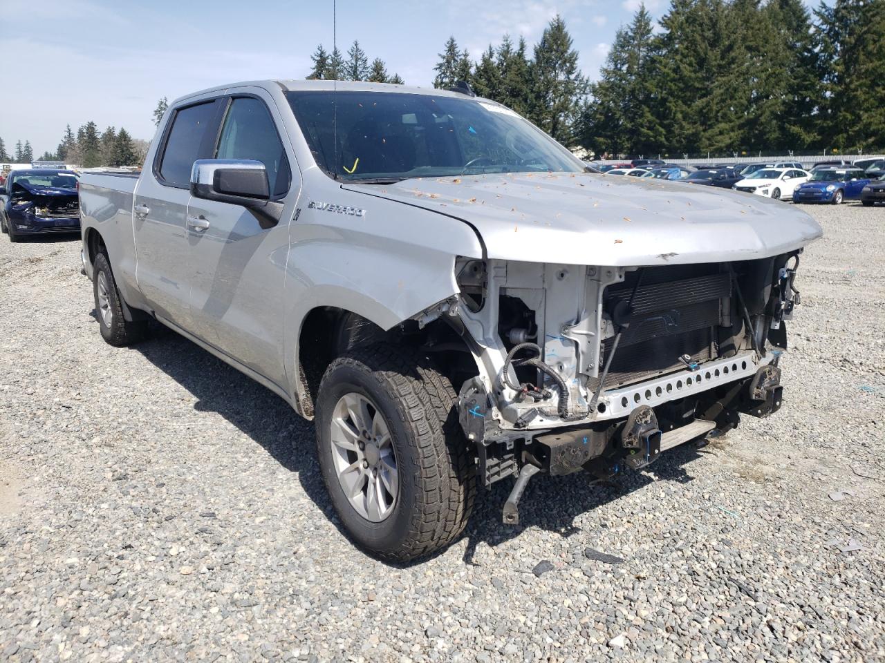 CHEVROLET SILVERADO 2019 with VIN 1GCPWCED6KZ227685 - Photo from auction