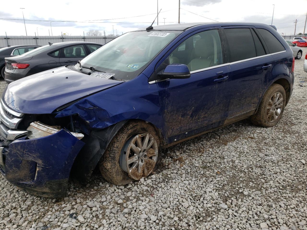 Photo 2 from auction – 2013 FORD EDGE LIMIT with VIN 2FMDK4KC8DBA20801