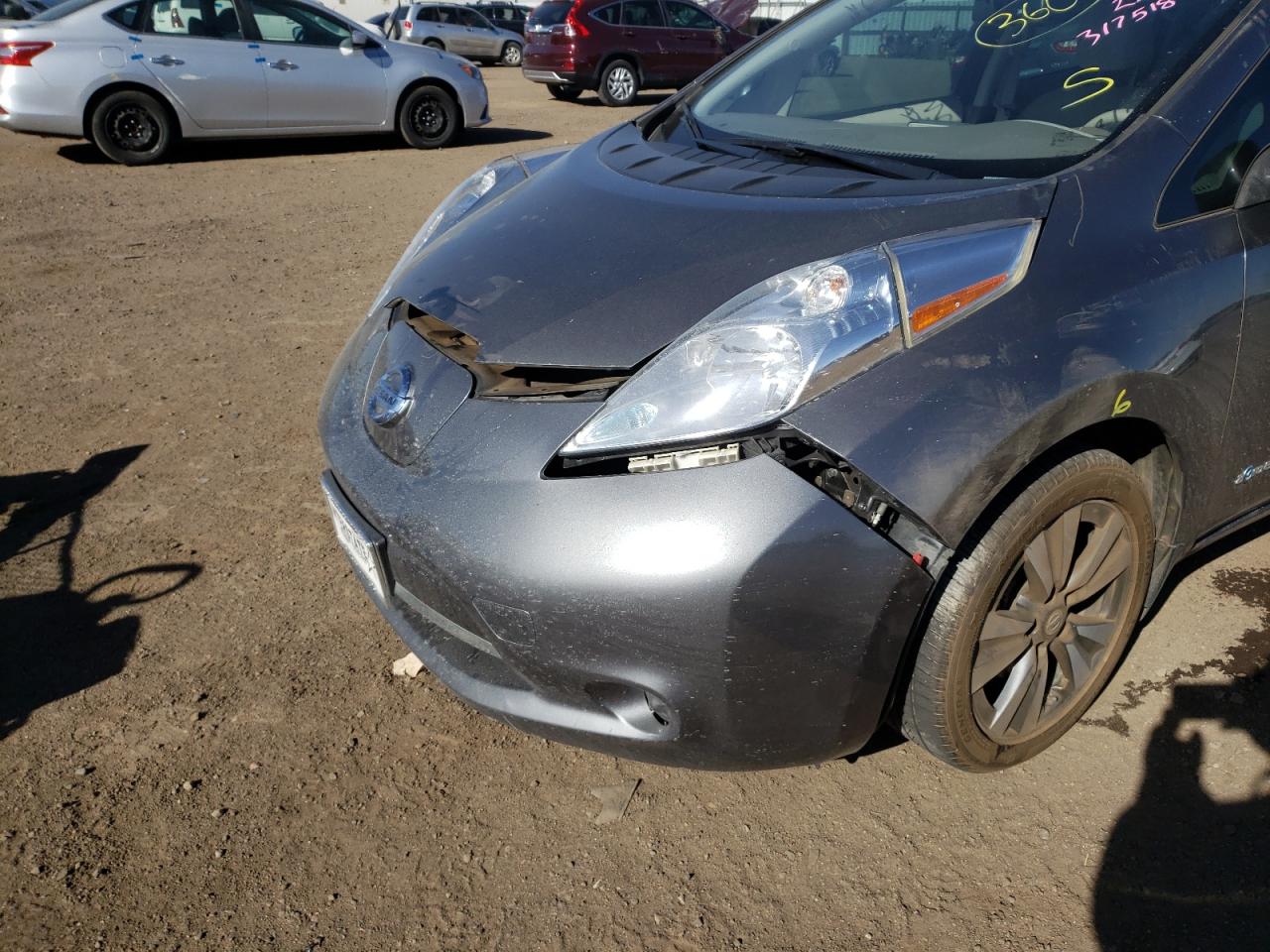 Photo 9 from auction – 2015 NISSAN LEAF S with VIN 1N4AZ0CP0FC317518