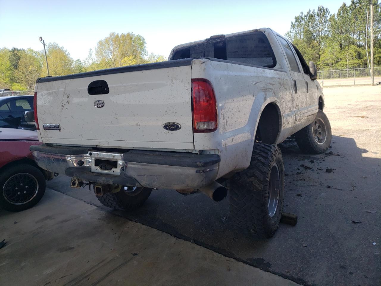 Photo 4 from auction – 2001 FORD F250 SUPER with VIN 1FTNW21F01EC67601