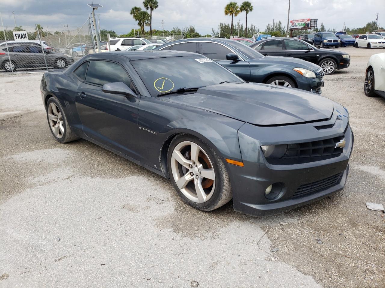 CHEVROLET CAMARO SS 2010 with VIN 2G1FT1EW7A9115117 - Photo from auction