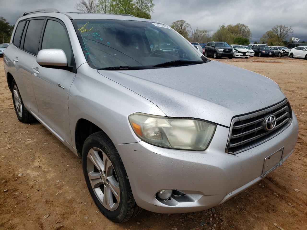 TOYOTA HIGHLANDER 2008 with VIN JTEDS43A982005071 - Photo from auction